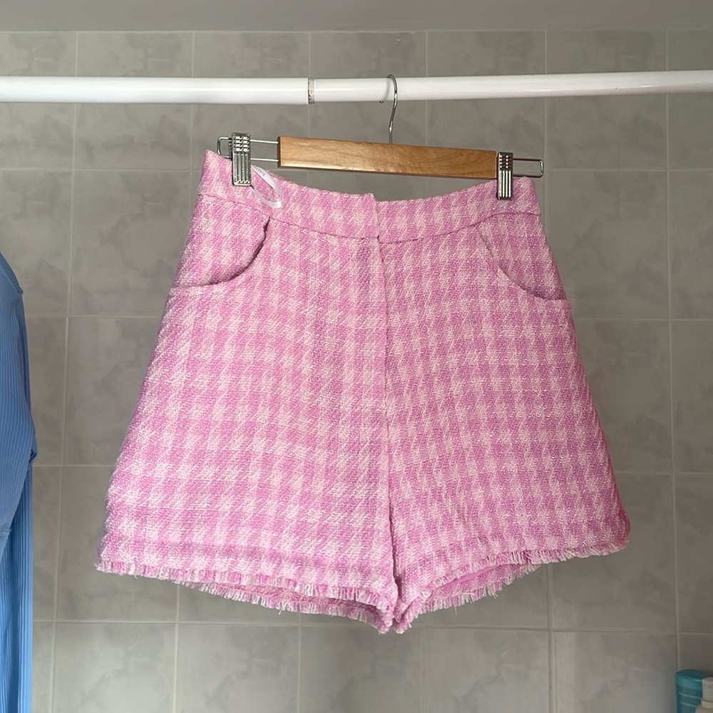 Pink shorts!